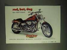 1999 Big Dog ProSport Motorcycle Ad - Red, Hot picture