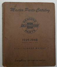 Chevrolet Master Parts Catalog Six-Cylinder Models original picture