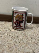 SATURDAY EVENING POST CHRISTMAS MUG NORMAN ROCKWELL WESTWOOD Winter Holidays picture