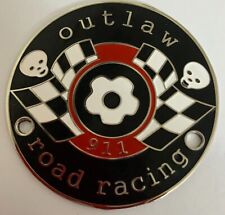 Car badge 911 road racing car grill badge emblem logos metal enamled  picture