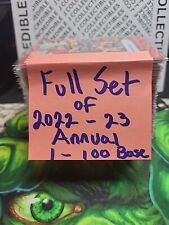 MARVEL ANNUAL 2022-23 Full Base Set Of Cards #'s 1-100 picture