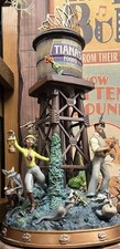 BNIB - Disney Parks Tiana’s Bayou Adventure Water Tower Light Up Statue Figurine picture