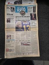 2000 January 28-30 USA TODAY NEWSPAPER - Battle of the Long Shots ---25 picture