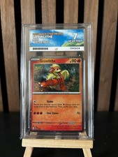 2023 POKEMON SVP EN-SV BLACK STAR PROMO #024 GROWLITHE ACE 7 NM picture