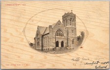 LOGANSPORT, Indiana Postcard 