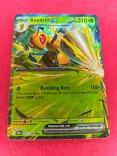 Beedrill ex 003/086 Double Rare ME04 Chaos Rising  picture