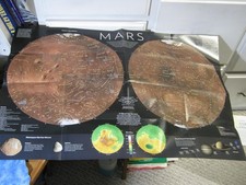 COLONIZING MARS MAP November 2016 National Geographic picture