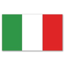 Magnet Me Up Italian Flag Car Magnet, 3x5