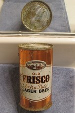 1937 OLD FRISCO EXTRA PALE LAGER, IRTP flat top beer can, California picture