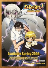 2006 Zatch Bell TCG Trading Cards Vintage Print Ad/Poster Anime Manga Promo Art picture