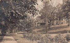 RPPC Auburndale Newton MA Photo Postcard Lasell Seminary University c1917 K10 picture