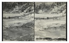 Yellowstone Gibbon Paint Pots Standard Postcard picture