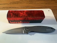 Kershaw Silver 1660 OL Folding Knife Ken Onion SpeedSafe MADE USA NIB picture