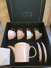 Yayoi Times 9 Pc Tea Set For 4 With Box Very Gently Used Japanese Porcelain  picture
