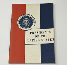 1962 Presidents Of The United States John Hancock Mutual Life Insurance Booklet picture