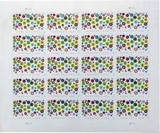 USPS LETS CELEBRATE PANE of 20 FIRST CLASS LETTER STAMPS picture