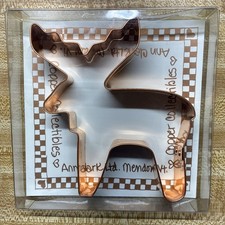 VTG Ann Clark Copper Collectible Large Moose Cookie Cutter Folk Art Vermont, USA picture