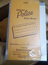 Vintage Stationers Inc. Official Police Note Book Pack (No. 007) – Richmond, VA picture