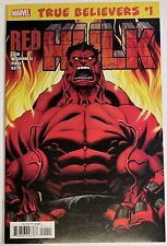 True Believers Hulk-Red Hulk #1 Marvel Comics November 2019 VF/NM picture
