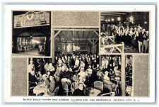 c1940's Black Eagle Tavern  And Garden IL Atlantic City New Jersey NJ Postcard picture