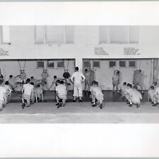 c1940s Athens GA Official Navy Physical Training 8x10 Photo Pre-Flight School 1S picture