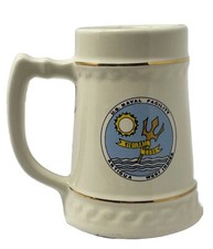 1950 US Navy U.S. Naval Facility Antigua West Indies Coffee Mug picture