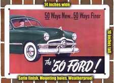 METAL SIGN - 1950 Ford picture