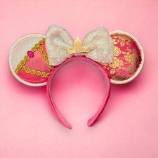 Disneyland Paris Exclusive ears/ headband - SLEEPING BEAUTY/ AURORA - NWT picture