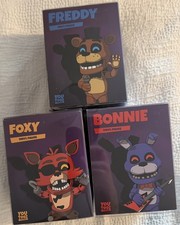 YOUTOOZ - FIVE NIGHT’S AT FREDDYS BUNDLE LOT OF 3: FREDDY, FOXY, BONNIE picture