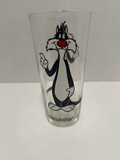 Vintage 1973 Sylvester Pepsi Looney Tunes Collector Series Drinking Glass Cup picture