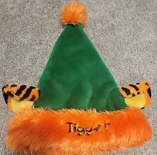 Disney World Tigger Ear Plush Santa Hat ADULT Christmas Pooh Vtg  RARE picture