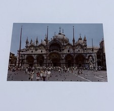 Vintage Postcard St Mark Basilica Italy Venice Travel Art Print Souvenir P5 picture