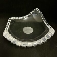 RITTS ASTROLITE Lucite Bowl Ribbed Edge Acrylic Clear Mid Century Modern READ picture