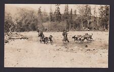 c 1914 RPPC Native Indians on the Move Head of Copper River Alaska picture