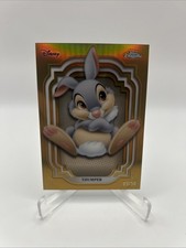 2024 Topps Chrome Disney - Thumper #16 Gold Refractor #09/50 Bambi picture