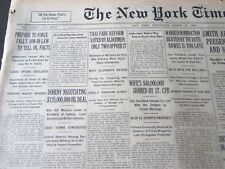 1925 MARCH 11 NEW YORK TIMES - DOHENY NEGOTIATIN $125,000,000 OIL DEAL - NT 7191 picture