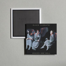 Black Sabbath - Heaven and Hell (2008 Remaster) Album Cover Locker Fridge Magnet picture