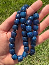 Large Dark Blue Islamic Prayer Beads – 33 Bead Handmade Tesbih / Misbaha picture