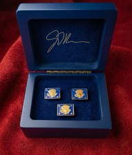 Rare Authentic Vice President JD Vance VIP White House Seal Pin & Cufflinks Set picture