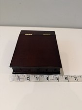 Vintage Cherry Wood Lap Desk Letter & Pen Holder The Bombay Company  picture