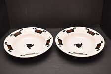 Ahwahnee Hotel Yosemite National Park Restaurant Ware Rimmed Soup Bowls Sterling picture