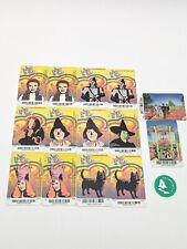 Elaut Coin Push Arcade The Wizard of Oz Card Lot w 2 Toto & Token ~ With Barcode picture
