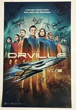 THE ORVILLE 2017 SDCC COMIC CON CAST SIGNED POSTER PRINT 12 AUTOGRAPHS picture