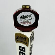 SHINER HOLIDAY CHEER SEASONAL DRAFT BEER TAP HANDLE 12.5” TAPPER MARKER PULL picture