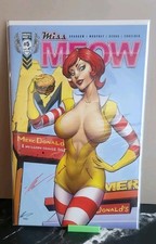 Miss Meow #5 (Merc Publishing) Ale Garza SIGNED W/ COA NM picture