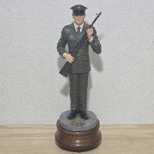 Vtg 1999 Vanmark American Heroes Honor Guard Statue US Army Music Box AH81607  picture