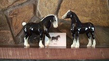 BREYER - 1998 - BREYERFEST SR - SHANNON & 1998 TOUR SR - MAJOR picture