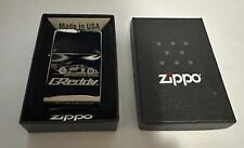 Zippo Lighter GREDDY Porsche 962 Chrome Plated 2015 Unused picture