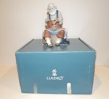 FABULOUS LLADRO #6774 SANTAS MAGIC TOUCH IN BOX ~PAINT BRUSH NOT ATTACHED~ picture