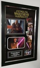 SAMUEL L JACKSON SIGNED Photo Autographed Picture Mace Windu Star wars Display picture